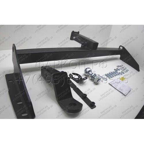 FA 0440-E Бизон Фаркоп на JAC T9 2024-, Sollers ST9 2025- без подрезки бампера. Тип шара: E (легкосъемный шар под квадрат). Нагрузки: 3000/160 кг. Не комплектуется электрикой