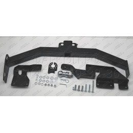 FA 0595-E Бизон Фаркоп на Great Wall Hover H5 2010-2016, Haval H5 2020-2021, DW Hower H5 2017-2019 без подрезки бампера. Тип шара: E (легкосъемный шар под квадрат). Нагрузки: 2800/120 