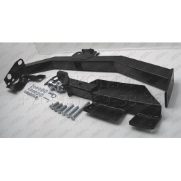 FA 0595-E Бизон Фаркоп на Great Wall Hover H5 2010-2016, Haval H5 2020-2021, DW Hower H5 2017-2019 без подрезки бампера. Тип шара: E (легкосъемный шар под квадрат). Нагрузки: 2800/120 