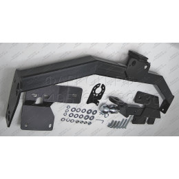 FA 0595-E Бизон Фаркоп на Great Wall Hover H5 2010-2016, Haval H5 2020-2021, DW Hower H5 2017-2019 без подрезки бампера. Тип шара: E (легкосъемный шар под квадрат). Нагрузки: 2800/120 