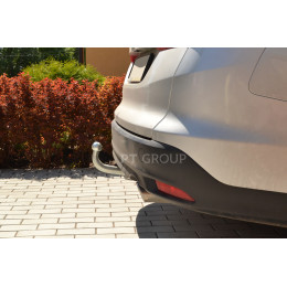 FFO-11-991528.00 PT GROUP Полностью оцинкованный фаркоп на Ford Focus 3 универсал 2011-2019 без выреза бампера. Тип шара: A. Нагрузки: 2000/75 кг, масса фаркопа 17 кг (б