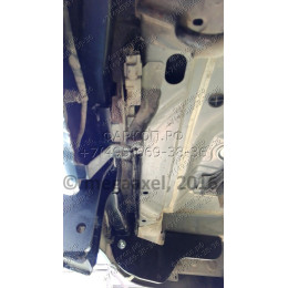 4165-E ORIS Фаркоп на Mitsubishi Outlander XL7 2007-2012, Peugeot 4007 2007-2012, Citroen C-Crosser 2007-2012 без выреза в бампере. Тип шара: E. Нагрузки: 1500/50 кг, масса фаркопа 25,15 кг (без 
