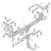 GMN-21-991422.00 PT GROUP Фаркоп на Geely Monjaro 2022-. Необходима подрезка бампера. Тип шара: AV (вертикально-съемный с ключом). Нагрузки: 1250/75 кг, масса фаркопа 20 кг (без электрики в комплекте)