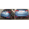 H084C GALIA Полностью оцинкованный фаркоп на Hyundai ix20 2010-2019. Тип шара: C (горизонтальный съемный). Невидимый вырез бампера. Нагрузки: 1300/75 кг, масса фаркопа 14,97 кг