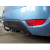 H084C GALIA Полностью оцинкованный фаркоп на Hyundai ix20 2010-2019. Тип шара: C (горизонтальный съемный). Невидимый вырез бампера. Нагрузки: 1300/75 кг, масса фаркопа 14,97 кг