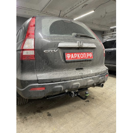 H101-A Лидер-плюс ТСУ для Honda CR-V 2006-2013 без снятия и выреза бампера. Нагрузки: 1500/75 кг, масса фаркопа 17,7 кг (без электрики в комплекте)