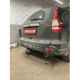 H101-A Лидер-плюс ТСУ для Honda CR-V 2006-2013 без снятия и выреза бампера. Нагрузки: 1500/75 кг, масса фаркопа 17,7 кг (без электрики в комплекте)