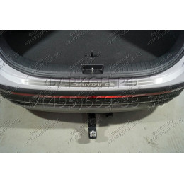 TCU00177 ТСС Фаркоп на Hyundai Santa Fe 2021-2023. Требуется подрезка бампера. Тип шара: E (шаровый узел под американский квадрат). Нагрузки: 1500/80 кг