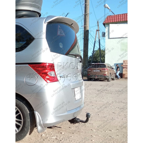 H.H04.A HALTY Фаркоп на Honda Freed 2WD/4WD 5/7 мест 2008-2016, Honda Freed Spyke 2WD/4WD 2010-2016, кроме Hybrid без подрезки бампера. Тип шара: A. Нагрузки: 750/50 кг, масса фаркопа 13,4 кг