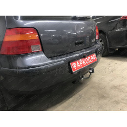 A020A GALIA Полностью оцинкованный фаркоп на Audi A3 хетчбек 3/5 дверей 1996-2003, VW Bora седан/универсал (только 2WD) 1998-2005, VW Golf IV хетчбек 3/5 дверей, универсал