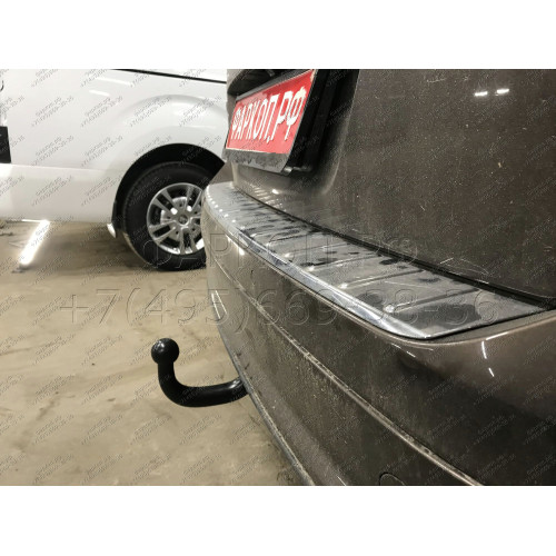 A-093 STEINHOF Фаркоп на Volkswagen Touareg 2002-2010, 2010-2018, Porsche Cayenne 2002-2010, 2010-2017, Audi Q7 (вкл. S-line) 2006-2015. Требуется подрезка бампера. Тип шара: AV (вертикальное быстросъемное крепление шара на ключе). Нагрузки: 3500/140 кг, 