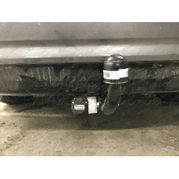 4262-A ORIS Фаркоп на Hyundai i40 седан 2011-2019. Необходима подрезка бампера. Тип шара: A. Нагрузки: 1800/80 кг, масса фаркопа 16,5 кг (без электрики в комплекте)