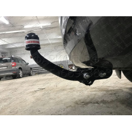 4262-A ORIS Фаркоп на Hyundai i40 седан 2011-2019. Необходима подрезка бампера. Тип шара: A. Нагрузки: 1800/80 кг, масса фаркопа 16,5 кг (без электрики в комплекте)