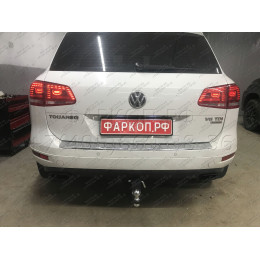 PCA-02-991122.00 PT GROUP Фаркоп на Volkswagen Touareg 2002-2018, Porsche Cayenne 2002-2017. Тип шара: E (легкосъемный шар под квадрат). Нагрузки: 3500/150 кг, масса фаркопа 17,4 кг (без 