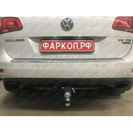 PCA-02-991122.00 PT GROUP Фаркоп на Volkswagen Touareg 2002-2018, Porsche Cayenne 2002-2017. Тип шара: E (легкосъемный шар под квадрат). Нагрузки: 3500/150 кг, масса фаркопа 17,4 кг (без 