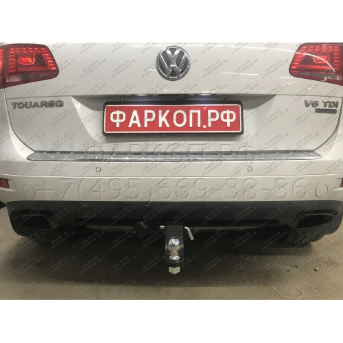 PCA-02-991122.00 PT GROUP Фаркоп на Volkswagen Touareg 2002-2018, Porsche Cayenne 2002-2017. Тип шара: E (легкосъемный шар под квадрат). Нагрузки: 3500/150 кг, масса фаркопа 17,4 кг (без электрики в комплекте)