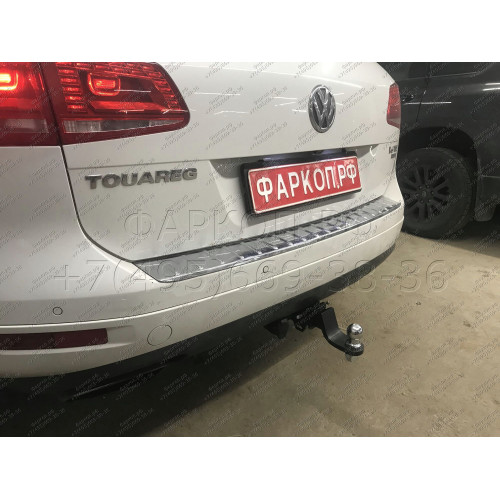 PCA-02-991122.00 PT GROUP Фаркоп на Volkswagen Touareg 2002-2018, Porsche Cayenne 2002-2017. Тип шара: E (легкосъемный шар под квадрат). Нагрузки: 3500/150 кг, масса фаркопа 17,4 кг (без электрики в комплекте)