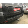 T065C GALIA Полностью оцинкованный фаркоп на Toyota Land Cruiser Prado J120 2003-2009, J150 2009-2023, Lexus GX 470 2003-2009, GX 460 2009-2023. Тип шара: C (горизонтальный съемный). Невидимый вырез бампера. Нагрузки: 3000/120 кг, масса фаркопа 6,97 кг