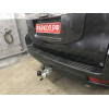 T065C GALIA Полностью оцинкованный фаркоп на Toyota Land Cruiser Prado J120 2003-2009, J150 2009-2023, Lexus GX 470 2003-2009, GX 460 2009-2023. Тип шара: C (горизонтальный съемный). Невидимый вырез бампера. Нагрузки: 3000/120 кг, масса фаркопа 6,97 кг