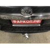 T065C GALIA Полностью оцинкованный фаркоп на Toyota Land Cruiser Prado J120 2003-2009, J150 2009-2023, Lexus GX 470 2003-2009, GX 460 2009-2023. Тип шара: C (горизонтальный съемный). Невидимый вырез бампера. Нагрузки: 3000/120 кг, масса фаркопа 6,97 кг