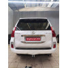 T065C GALIA Полностью оцинкованный фаркоп на Toyota Land Cruiser Prado J120 2003-2009, J150 2009-2023, Lexus GX 470 2003-2009, GX 460 2009-2023. Тип шара: C (горизонтальный съемный). Невидимый вырез бампера. Нагрузки: 3000/120 кг, масса фаркопа 6,97 кг