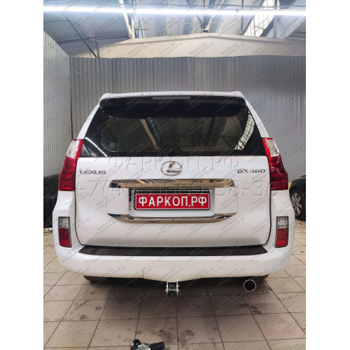 T065C GALIA Полностью оцинкованный фаркоп на Toyota Land Cruiser Prado J120 2003-2009, J150 2009-2023, Lexus GX 470 2003-2009, GX 460 2009-2023. Тип шара: C (горизонтальный съемный). Невидимый вырез бампера. Нагрузки: 3000/120 кг, масса фаркопа 6,97 кг