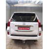 T065C GALIA Полностью оцинкованный фаркоп на Toyota Land Cruiser Prado J120 2003-2009, J150 2009-2023, Lexus GX 470 2003-2009, GX 460 2009-2023. Тип шара: C (горизонтальный съемный). Невидимый вырез бампера. Нагрузки: 3000/120 кг, масса фаркопа 6,97 кг