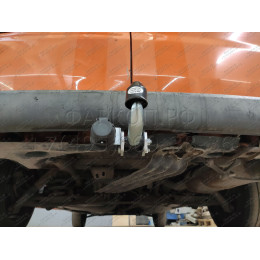 V064A GALIA Полностью оцинкованный фаркоп на Volkswagen Transporter / Caravelle / Multivan T5 2003-2015, T6 2015-2024, включая 4WD, включая модели с парктрониками. Тип шара: A. Без 