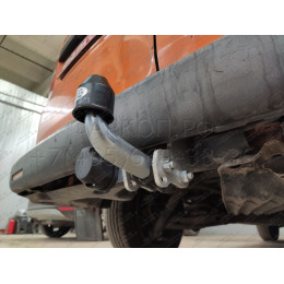 V064A GALIA Полностью оцинкованный фаркоп на Volkswagen Transporter / Caravelle / Multivan T5 2003-2015, T6 2015-2024, включая 4WD, включая модели с парктрониками. Тип шара: A. Без 