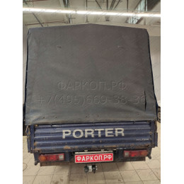 HY 15 AVTOS Фаркоп на Hyundai Porter 2005-2007 без подрезки бампера. Тип шара: A. Нагрузки: 1200/75 кг, масса фаркопа 15 кг (без электрики в комплекте)