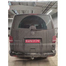 V064A GALIA Полностью оцинкованный фаркоп на Volkswagen Transporter / Caravelle / Multivan T5 2003-2015, T6 2015-2024, включая 4WD, включая модели с парктрониками. Тип шара: A. Без 