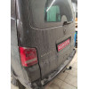 V064A GALIA Полностью оцинкованный фаркоп на Volkswagen Transporter / Caravelle / Multivan T5 2003-2015, T6 2015-2024, включая 4WD, включая модели с парктрониками. Тип шара: A. Без выреза бампера. Нагрузки: 2800/120 кг, масса фаркопа 14,62 кг