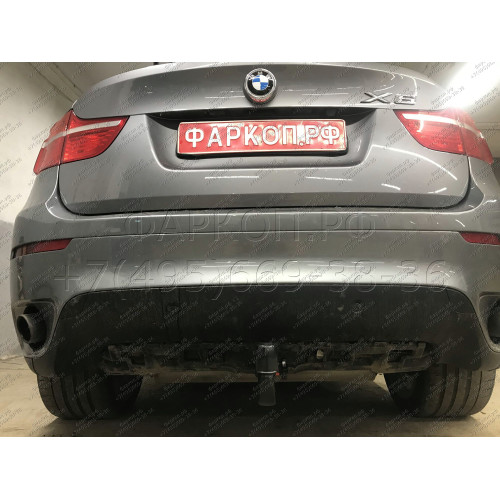 303290600001 WESTFALIA Фаркоп на BMW X6 E71 2008-2014 быстросъемное крепление с ключом. Требуется вырез в бампере. Нагрузки 3500/140 кг, масса фаркопа 32 кг