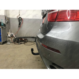 303290600001 WESTFALIA Фаркоп на BMW X6 E71 2008-2014 быстросъемное крепление с ключом. Требуется вырез в бампере. Нагрузки 3500/140 кг, масса фаркопа 32 кг