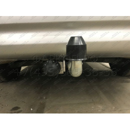 V084A GALIA Полностью оцинкованный фаркоп на Volvo XC70 2007-2016. Тип шара: A. Невидимый вырез бампера. Нагрузки: 2100/90 кг, масса фаркопа 18,22 кг