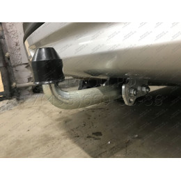 V084A GALIA Полностью оцинкованный фаркоп на Volvo XC70 2007-2016. Тип шара: A. Невидимый вырез бампера. Нагрузки: 2100/90 кг, масса фаркопа 18,22 кг