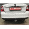 S104A GALIA Полностью оцинкованный фаркоп на Skoda Rapid лифтбек/универсал 2013-2020, 2020-2022, SEAT Toledo седан 2013-2018. Подрозетник убирается за бампер. Тип шара: A. Невидимый вырез бампера. Нагрузки: 1500/75 кг, масса фаркопа 12,52 кг