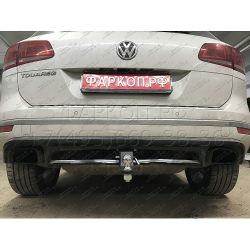 PCA-02-991122.00 PT GROUP Фаркоп на Volkswagen Touareg 2002-2018, Porsche Cayenne 2002-2017. Тип шара: E (легкосъемный шар под квадрат). Нагрузки: 3500/150 кг, масса фаркопа 17,4 кг (без электрики в комплекте)