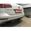 PCA-02-991122.00 PT GROUP Фаркоп на Volkswagen Touareg 2002-2018, Porsche Cayenne 2002-2017. Тип шара: E (легкосъемный шар под квадрат). Нагрузки: 3500/150 кг, масса фаркопа 17,4 кг (без электрики в комплекте)