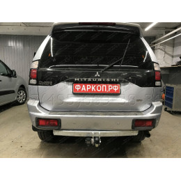 M057A GALIA Полностью оцинкованный фаркоп на Mitsubishi Pajero Sport 1998-2008, Mitsubishi Shogun 1998-2010, Mitsubishi Montero Sport 1998-2010. Тип шара: A. Установка без снятия и выреза бам