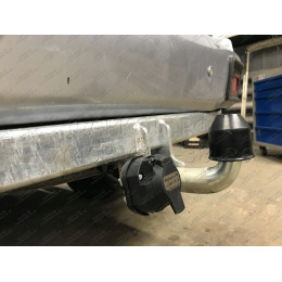 M057A GALIA Полностью оцинкованный фаркоп на Mitsubishi Pajero Sport 1998-2008, Mitsubishi Shogun 1998-2010, Mitsubishi Montero Sport 1998-2010. Тип шара: A. Установка без снятия и выреза бам