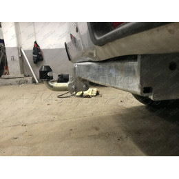 M057A GALIA Полностью оцинкованный фаркоп на Mitsubishi Pajero Sport 1998-2008, Mitsubishi Shogun 1998-2010, Mitsubishi Montero Sport 1998-2010. Тип шара: A. Установка без снятия и выреза бам