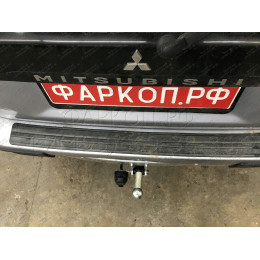 M057A GALIA Полностью оцинкованный фаркоп на Mitsubishi Pajero Sport 1998-2008, Mitsubishi Shogun 1998-2010, Mitsubishi Montero Sport 1998-2010. Тип шара: A. Установка без снятия и выреза бам