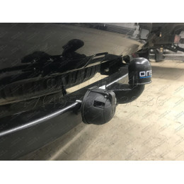 3017-F ORIS Фаркоп на Toyota Land Cruiser 200 2007-2021, включая Executive, Excalibur, TRD, Lexus LX570 2007-2021. Без выреза в бампере. Тип шара: F. Нагрузки: 2500/120 кг, масса фаркопа 22,8 к