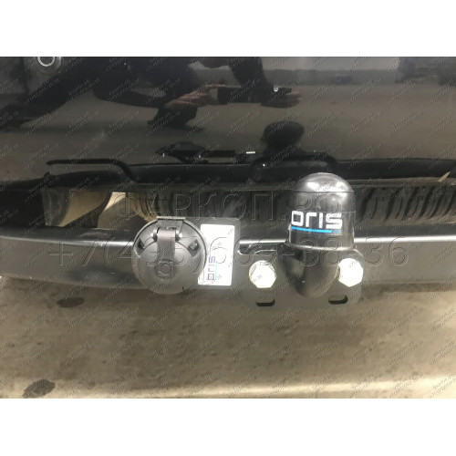 3017-F ORIS Фаркоп на Toyota Land Cruiser 200 2007-2021, включая Executive, Excalibur, TRD, Lexus LX570 2007-2021. Без выреза в бампере. Тип шара: F. Нагрузки: 2500/120 кг, масса фаркопа 22,8 кг (без электрики в комплекте)