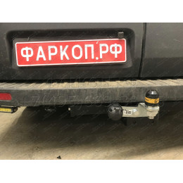 90709-FE MOTODOR Фаркоп с оцинкованным шаром на Ford Transit 2014- без подрезки бампера. Тип шара: FE. Нагрузки 2500/100 кг, масса фаркопа 21,5 кг (без электрики в к