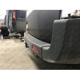 90709-FE MOTODOR Фаркоп с оцинкованным шаром на Ford Transit 2014- без подрезки бампера. Тип шара: FE. Нагрузки 2500/100 кг, масса фаркопа 21,5 кг (без электрики в к