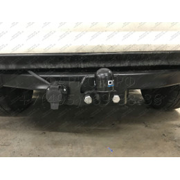 3015-F ORIS Фаркоп на Toyota Fortuner (кроме комплектации TRD) 2017- без выреза в бампере. Тип шара: F. Нагрузки: 2500/100 кг, масса фаркопа 20 кг (без электрики в ко