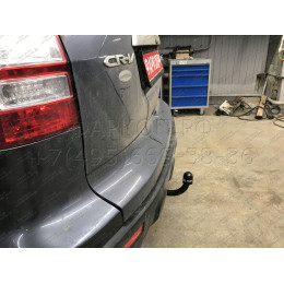 H101-A Лидер-плюс ТСУ для Honda CR-V 2006-2013 без снятия и выреза бампера. Нагрузки: 1500/75 кг, масса фаркопа 17,7 кг (без электрики в комплекте)