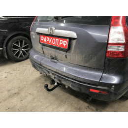 H101-A Лидер-плюс ТСУ для Honda CR-V 2006-2013 без снятия и выреза бампера. Нагрузки: 1500/75 кг, масса фаркопа 17,7 кг (без электрики в комплекте)